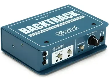 Radial BackTrack 2-ch Active Direct Box and Audio Switcher