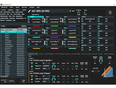 Roland SPD-SX PRO App