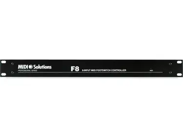 MIDI Solutions F8 8-input MIDI Footswitch Controller