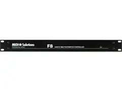 MIDI Solutions F8 8-input MIDI Footswitch Controller