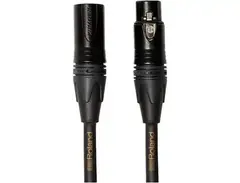 Roland Gold Series XLR Microphone Cable 10 ft. Black main image