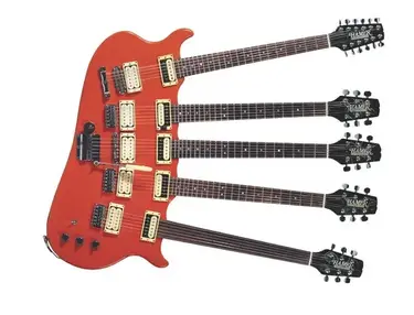 Hamer Rick Nielson Custom 5-Neck Guitar