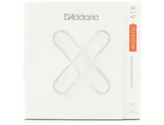 D'Addario XSAPB1047 XS Phosphor Bronze Coated Acoustic Guitar Strings - .010-.047 Extra Light