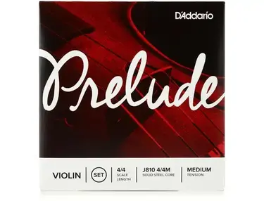 D'Addario J810 Prelude Violin String Set - 4/4 Size