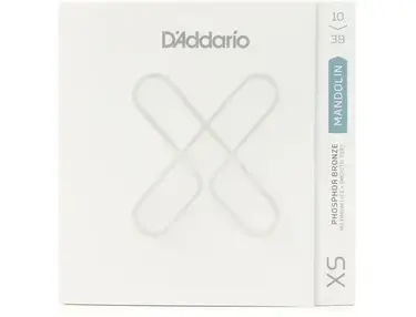 D'Addario XSM1038 XS Phosphor Bronze Coated Mandolin Strings - .010-.038 Light