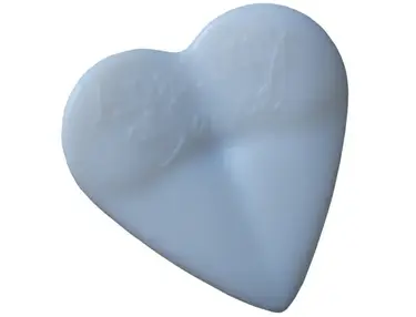 Anatomy Of Sound Heart Attack White Alabaster Light Embossed