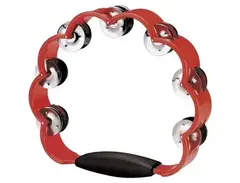 Rhythm Band Peacock Tambourine Red main image