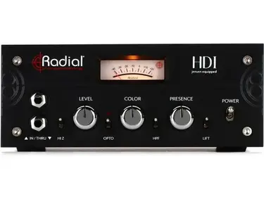 Radial HDI Studio Grade 1-channel Active Instrument Direct Box