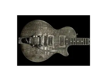 James Trussart Steel Deville Gator Engraved w/Bigsby
