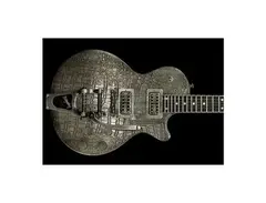 James Trussart Steel Deville Gator Engraved w/Bigsby