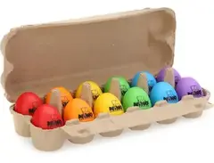 Nino Percussion Nino Soft Egg Shaker Set - 12-piece