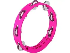 Nino Percussion Nino Compact ABS Tambourine - 8 inches, Strawberry Pink main image