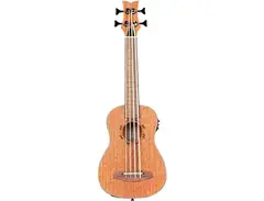 Ortega Lizard Series LIZZY-BS-GB-L Left-Handed Uke Bass Mahogany main image