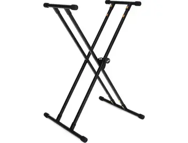 On-Stage KS8191 Double-X Bullet Nose Keyboard Stand