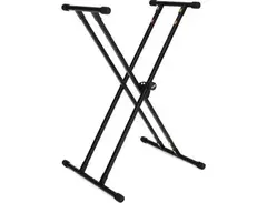 On-Stage KS8191 Double-X Bullet Nose Keyboard Stand
