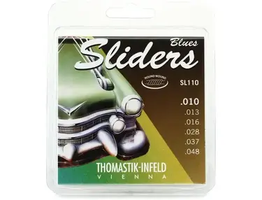 Thomastik-Infeld SL110 Blues Sliders Electric Guitar Strings - .010-.048 Medium