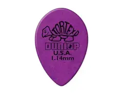 Dunlop 423R114 Tortex Small Teardrop Guitar Pick 1.14mm