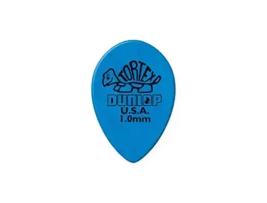 Dunlop Tortex Small Teardrop Guitar Picks 1.0mm