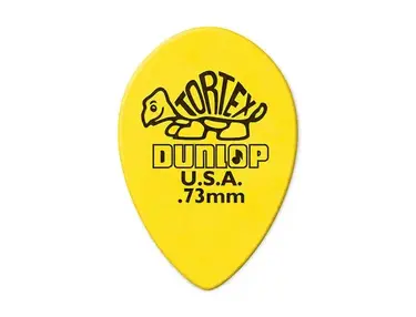 Dunlop Tortex Small Teardrop Guitar Picks 0.73mm