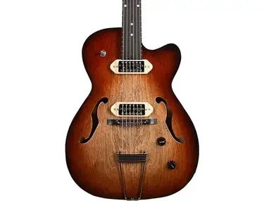 Godin 5th Avenue Thin Line Hollowbody Electric Guitar With Gold Foil Pickups