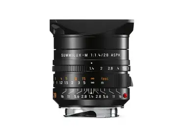 Leica Summilux-M 28mm f/1.4 ASPH. Lens (Black)