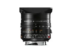 Leica Summilux-M 28mm f/1.4 ASPH. Lens (Black)