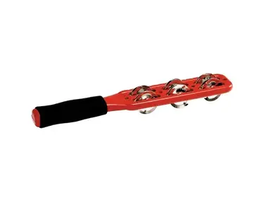 MEINL Headliner Series Jingle Stick with Steel Jingles Red