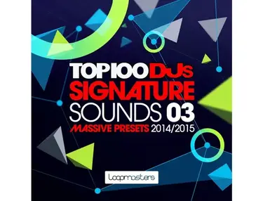 Loopmasters Top 100 DJs Signature Sounds Massive Presets Vol. 3