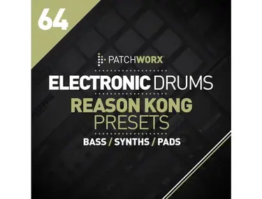 Loopmasters Electronic Drums Reason Kong Presets