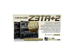 Plugin Boutique Z3TA + 2 Free Presets main image