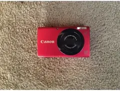 Canon PowerShot A3400 IS HD camera (red) main image