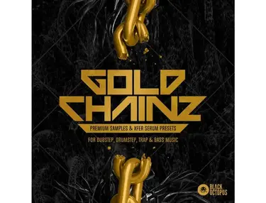 Black Octopus Gold Chainz