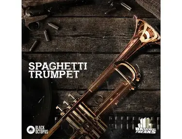 Black Octopus Spaghetti Trumpets