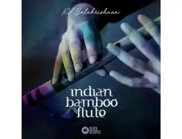 Black Octopus Indian Bamboo Flute