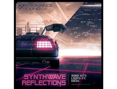 Resonance Sound Synthwave Reflections