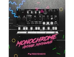 Production Master Monochrome - Vintage Synthwave main image