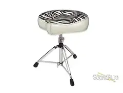 Pork Pie Big Boy Drum Throne Silver/Zebra