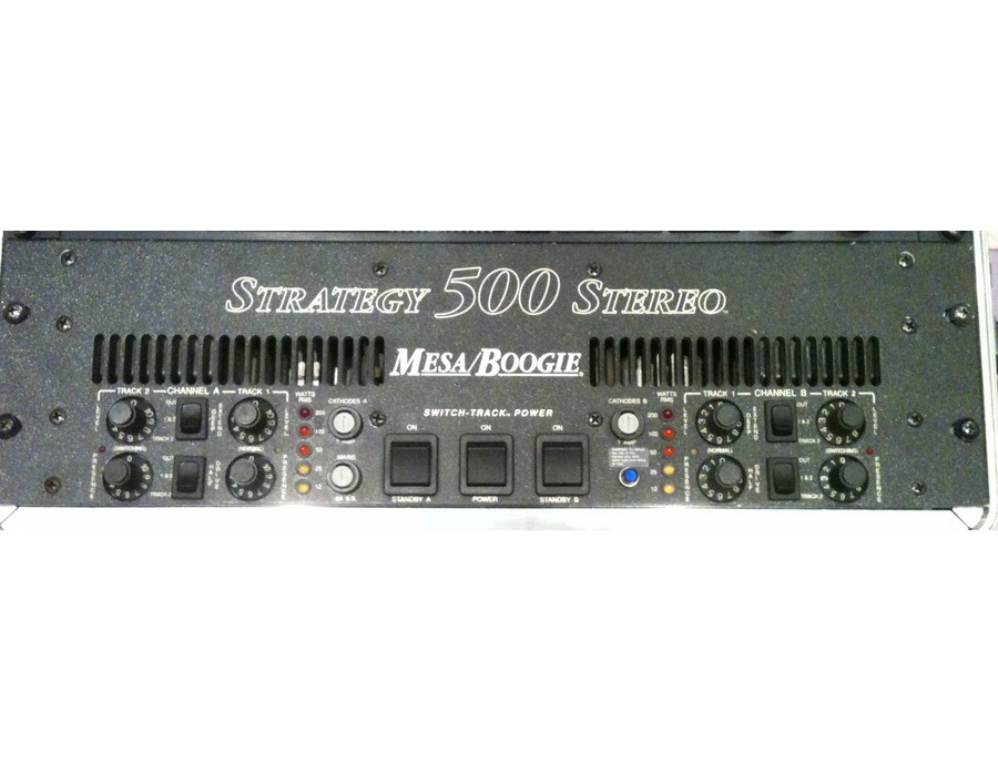 mesa boogie strategy 500 power amp