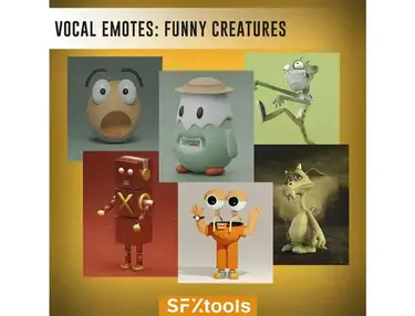 SFXtools Vocal Emotes: Funny Creatures