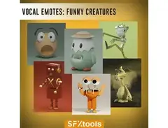 SFXtools Vocal Emotes: Funny Creatures main image