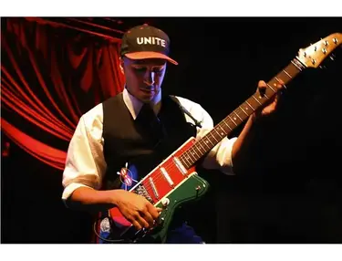 Ibanez Talman with Kenyan Flag Artwork