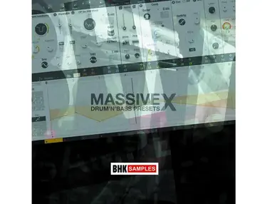Industrial Strength BHK Samples - Massive X - Drum âNâ Bass Presets
