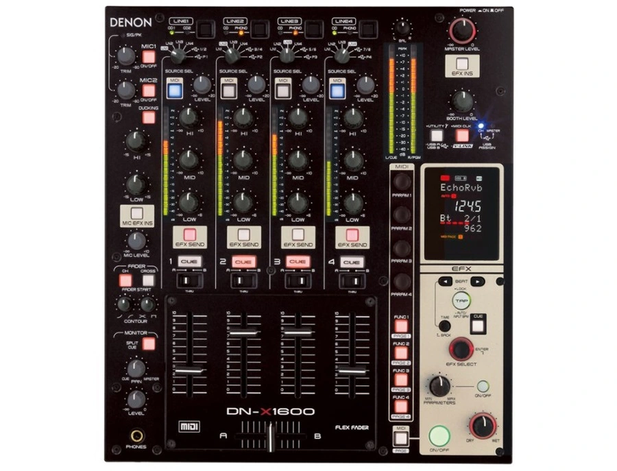 DENON　dn-x1600 Denon DN-X1600 Professional Mixer - What To Know & Where To Buy