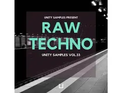 Unity Records Unity Samples Vol.33 - Raw Techno main image