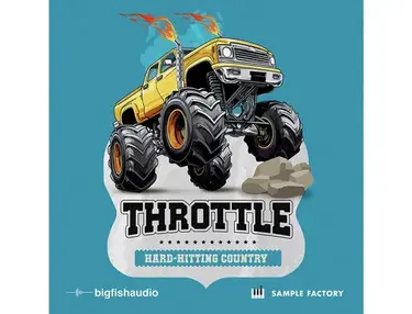 Big Fish Audio Throttle: Hard Hitting Country