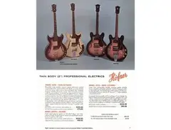 Hofner (Höfner) 4578 main image