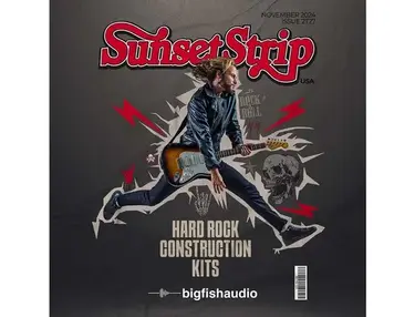 Big Fish Audio Sunset Strip: Hard Rock Construction Kits