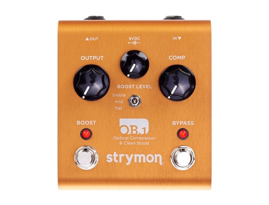 Strymon OB.1 Optical Compressor and Clean Boost Pedal - ranked #24
