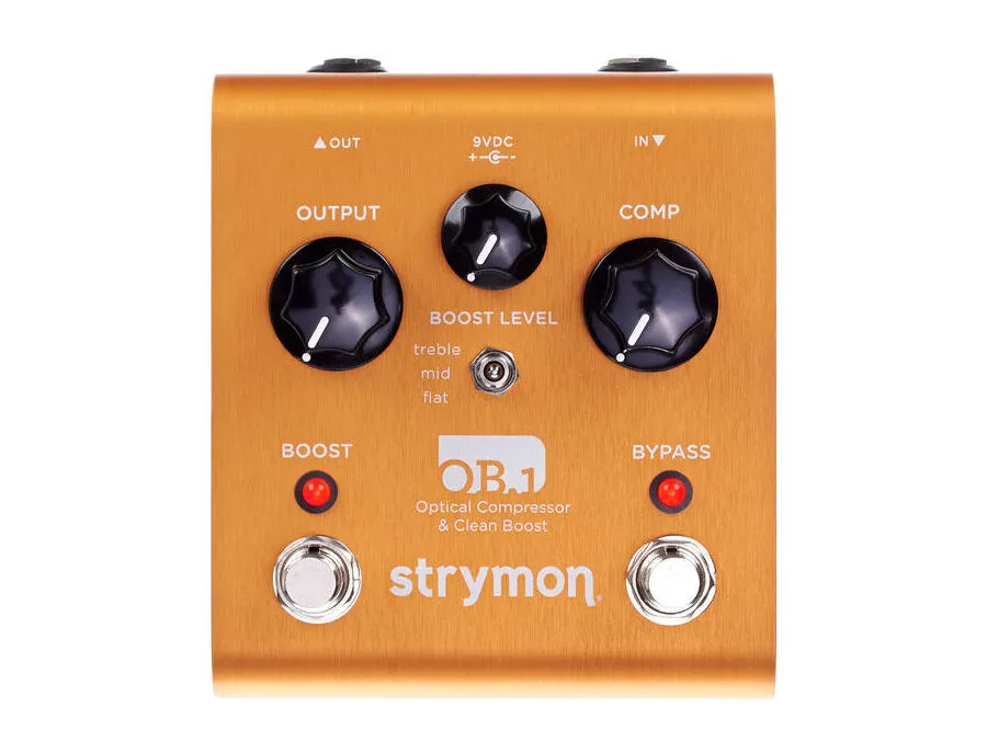 Strymon OB.1 Optical Compressor & Clean Boost - What To Know Strymon OB.1 Optical Compressor & Clean Boost - What To Know