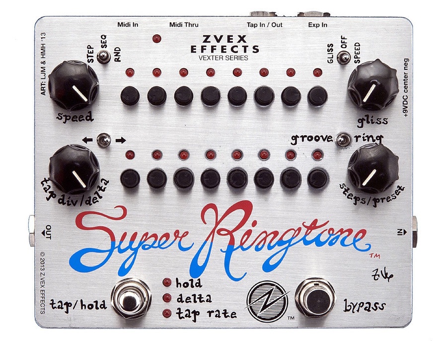 ZVEX Ringtone TT (Tap Tempo) - ranked #71 in Harmonizer & Octave 